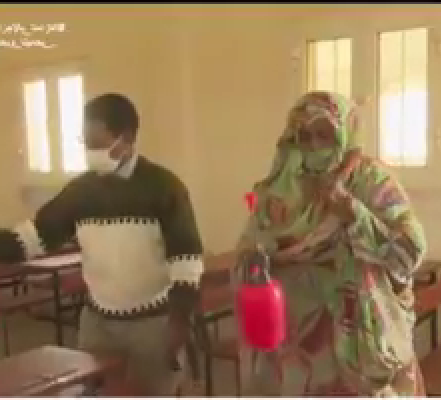 صورة كيفه : حملة تعقيم المدارس تثير سجالا