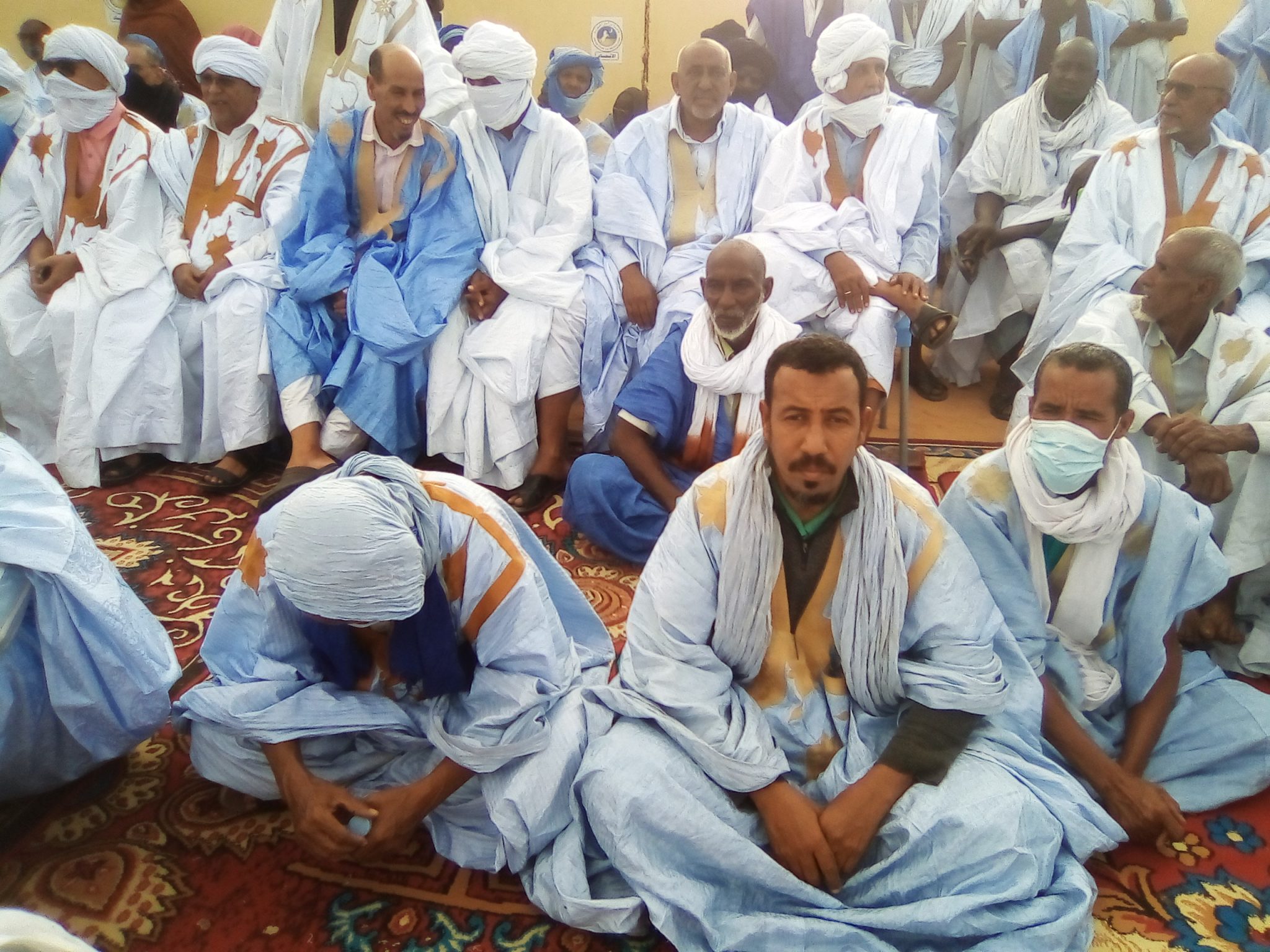صورة كيفه : صور أولية من أجتماع بعثة الحزب الحاكم مع منتخبي و أطر و وجهاء مقاطعة كيفه