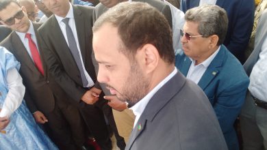 صورة كيفه : المدير محمد سيد عالي يشرح خريطة المخطط العمراني