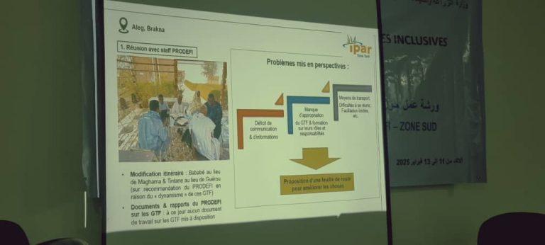 صورة مشروع PRODEFI  يشرف على إنطلاقة  ورشة عمل  في مدينة ألاك “حول تفعيل دور مجموعة أعمال الشعب بالمنطقة الجنوبية”