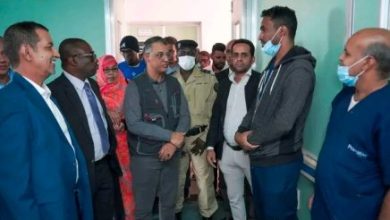 صورة كيفه : موجز عن زيارة وزير الصحة إلى ولاية لعصابه